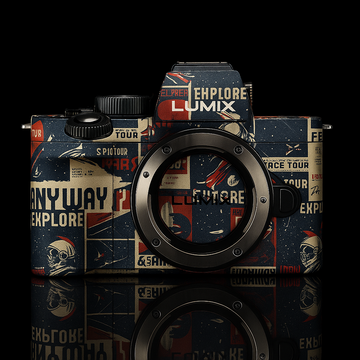 Vintage Sci-Fi Camera Skin - Fits Most Models