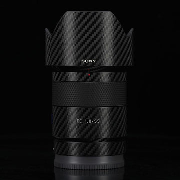 Carbon Fiber Black Lens Skin – Fits Most Lens Models