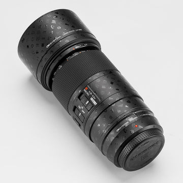Digital Black Lens Skin – Fits Most Lens Models