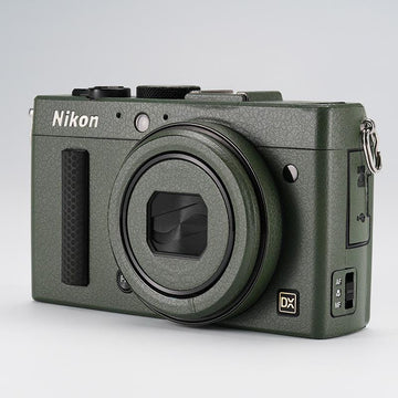 Leather Green Camera Skin – Fits Most Camera Models