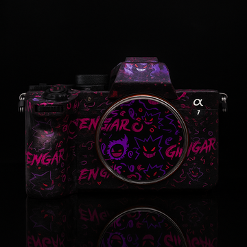 Neon Gengar Vibe Camera Skin - Fits Most Models