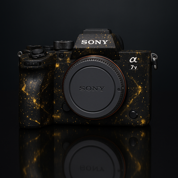 Stellar Constellation Wraps - Cosmic Gold Dots for Camera Skins