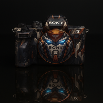 Cyber Mecha Camera Skin – Fits Most Models