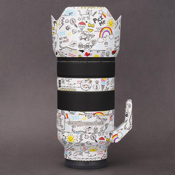 Cute Cartoon Lens Skin – Fits Most Lens Models