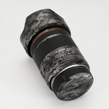 Snake Scale Titanium Gold Lens Skin – Fits Most Lens Models
