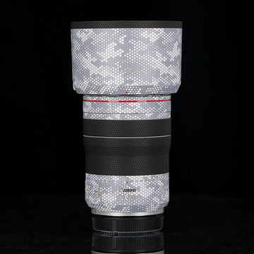 Snake Scale Gray White Lens Skin – Fits Most Lens Models
