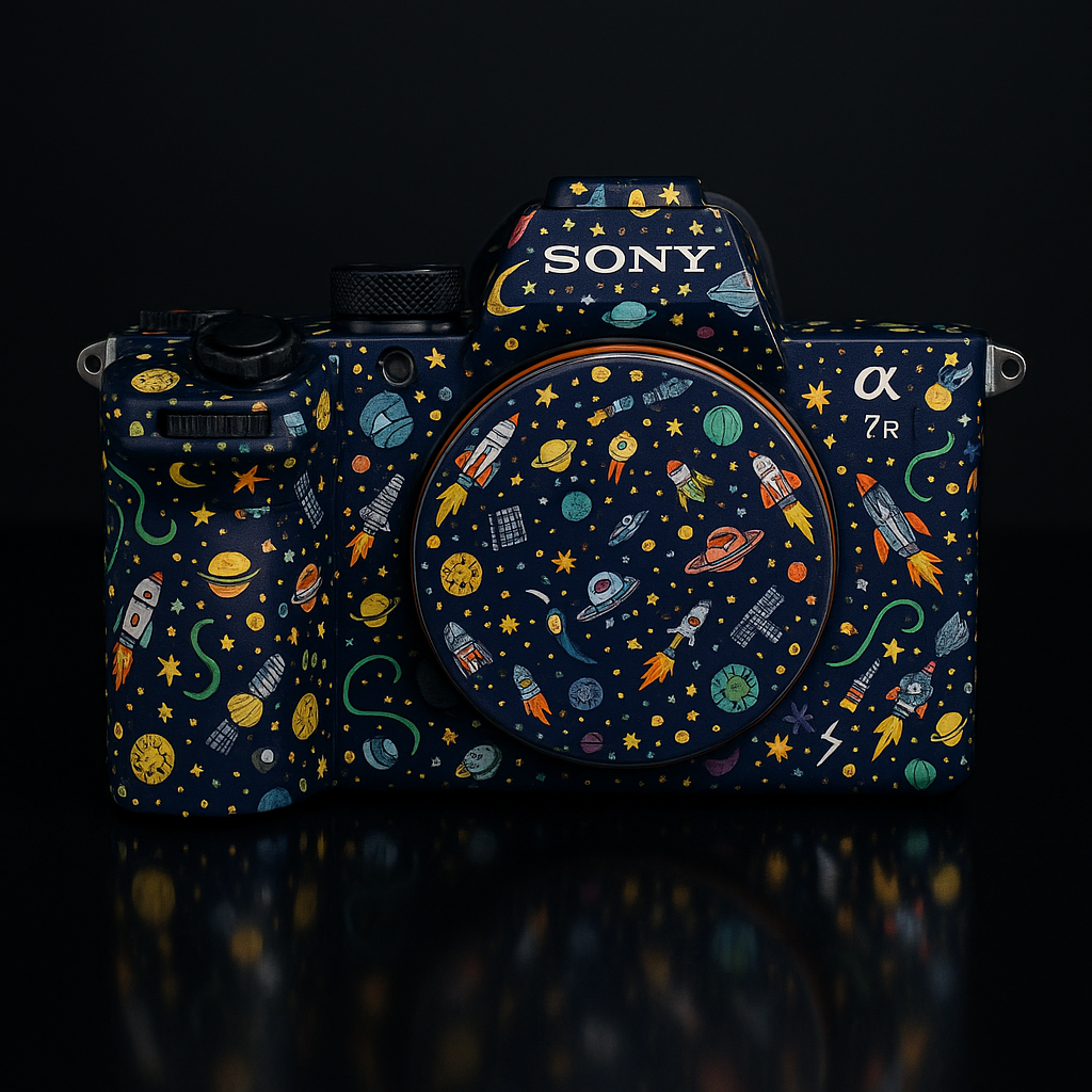 Cosmic Cartoon Camera Skin - Fits Most Models