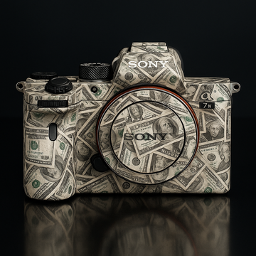 Dollar Dreams Camera Skin - Fits Most Models