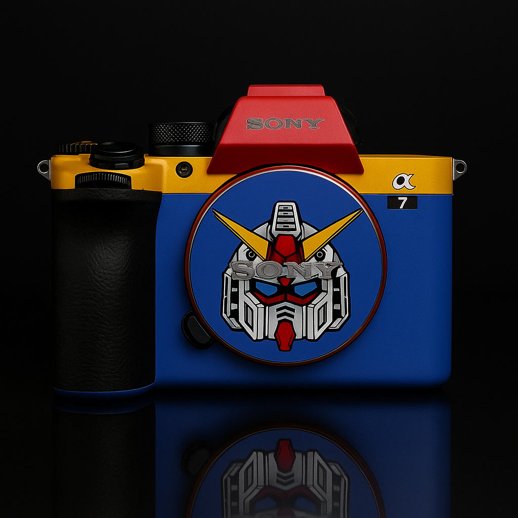 Classic Gundam Colors Camera Wrap - Fits Most Models
