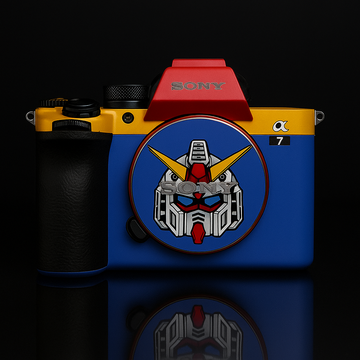 Classic Gundam Colors Camera Wrap - Fits Most Models