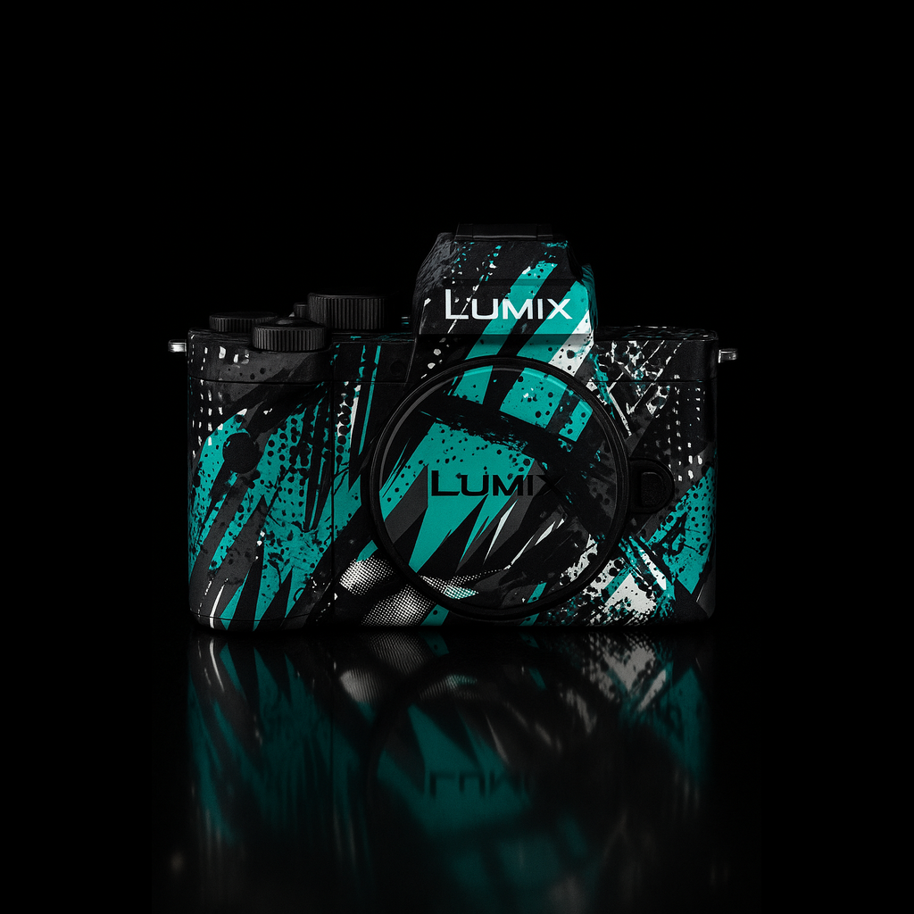 Teal Splash Street Camera Skin - Fits Most Models