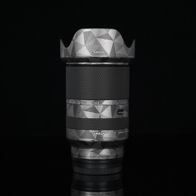 Nordic Triangle Titanium Gold Lens Skin – Fits Most Lens Models