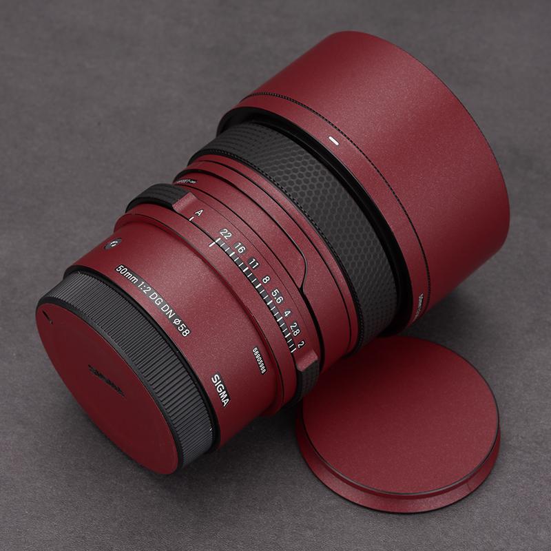 Metal Red Lens Skin – Fits Most Lens Models