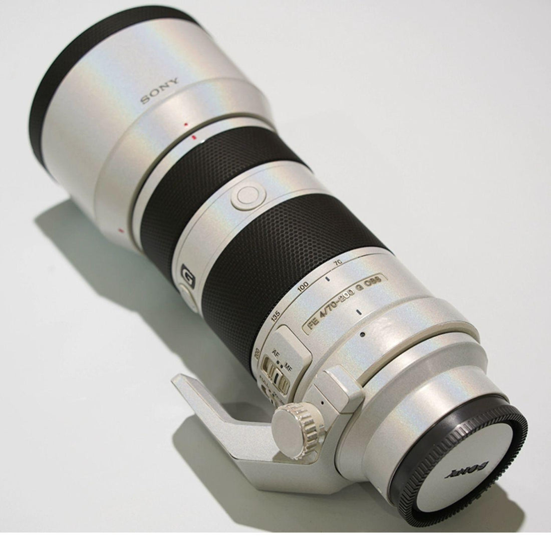 Iridescent White Lens Skin – Fits Most Lens Models