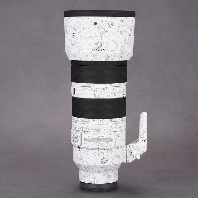 Cartoon Space Lens Skin – Fits Most Lens Models