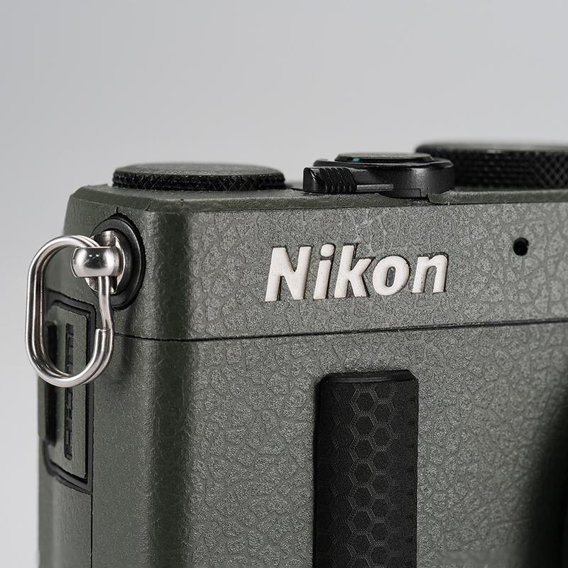 Leather Green Camera Skin – Fits Most Camera Models