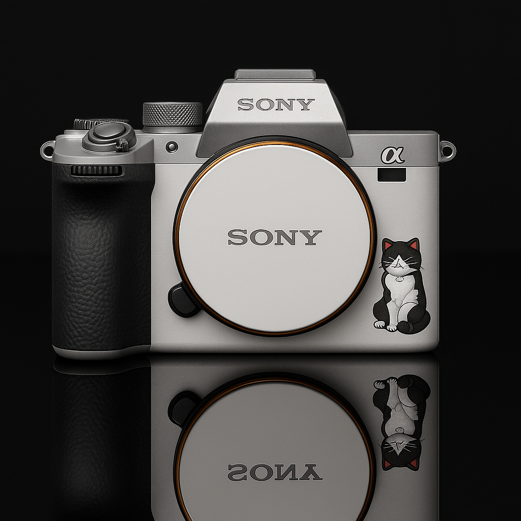 Healing Cat Premium Camera Skin - Compatible with Most Models