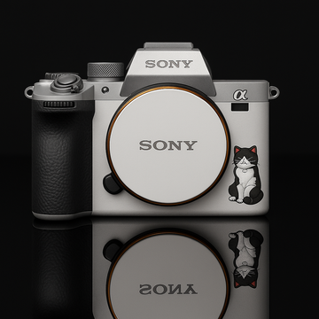 Healing Cat Premium Camera Skin - Compatible with Most Models