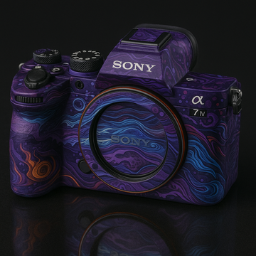 Oceanic Myth Wrap - Flowing Wave Art for Camera Skins