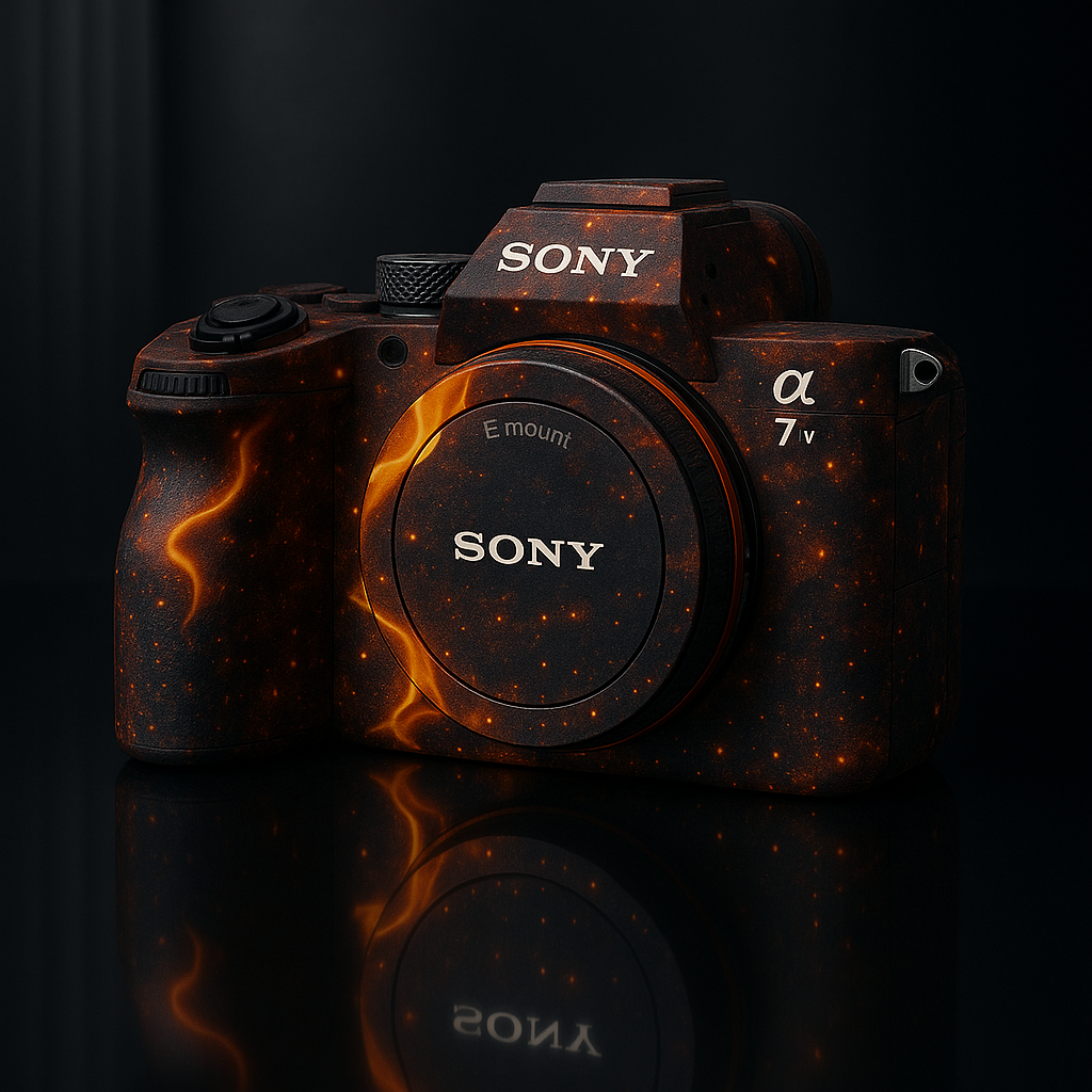 Silentfire Wraps - Minimalist Flame Art for Camera Skins
