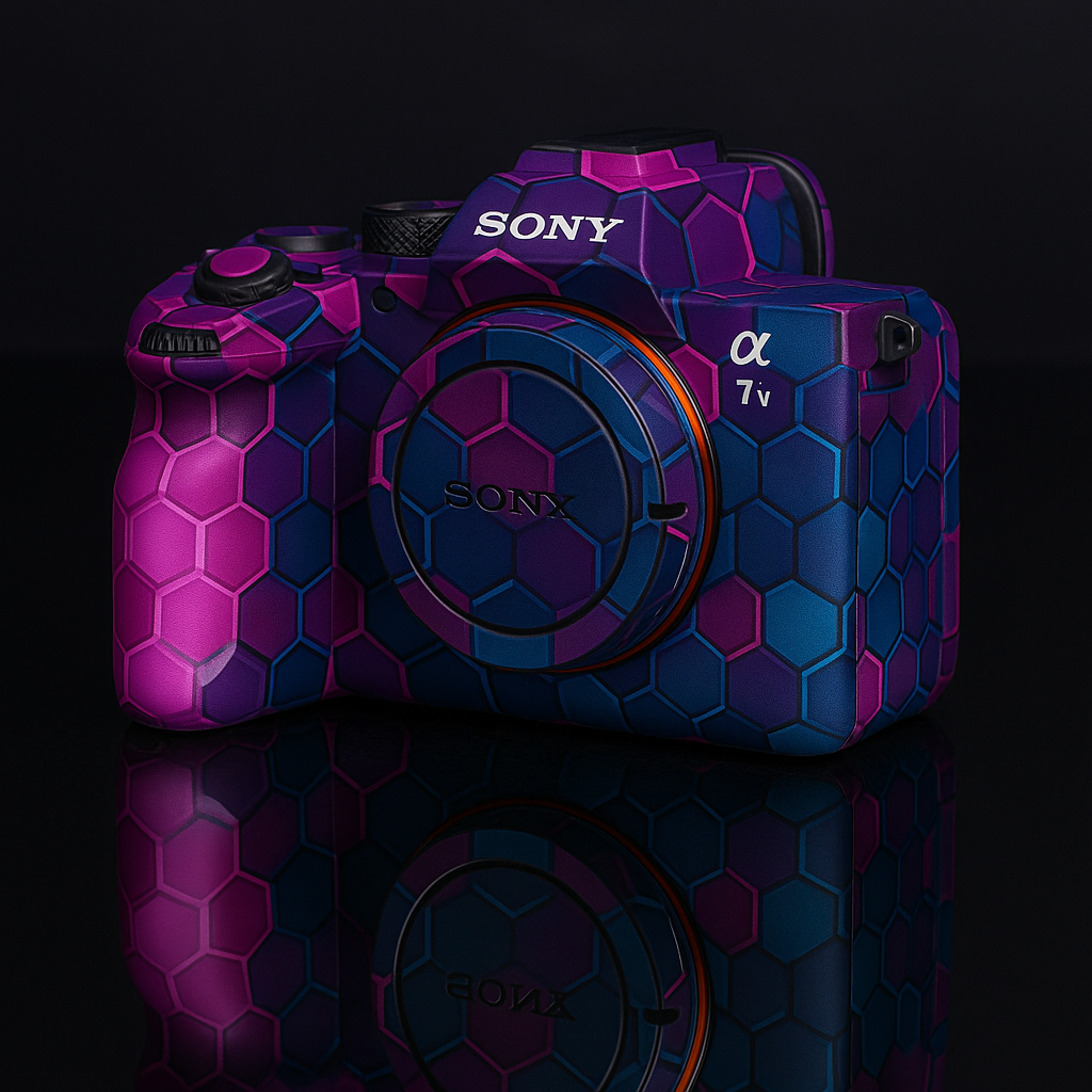 HexaFusion™ Camera Skin – Prism Edition – Fits Most Models