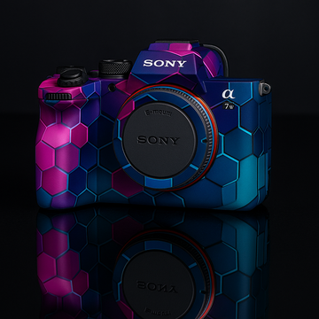 HexaFusion™ Camera Skin – Prism Edition – Fits Most Models