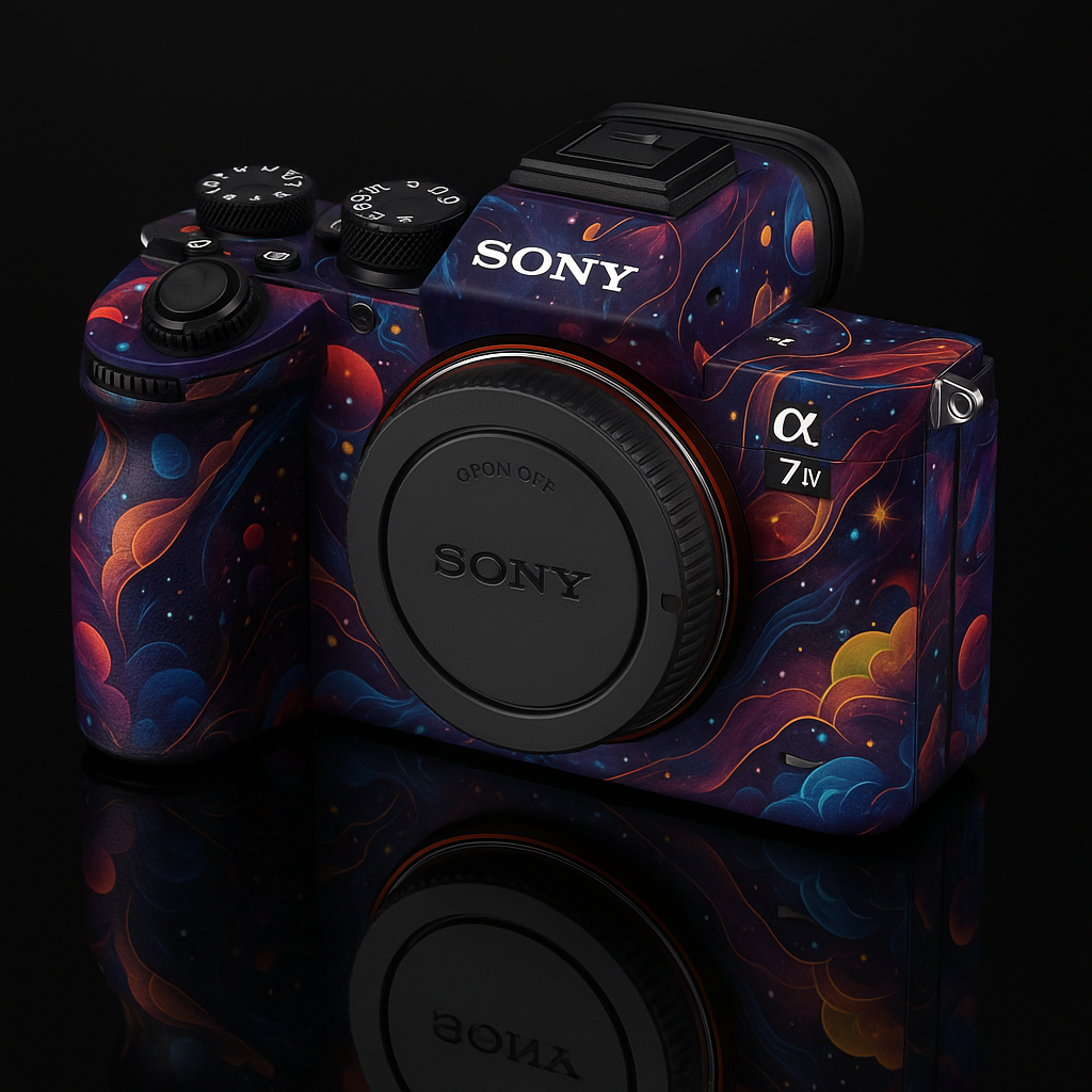 Cosmic Nebula Camera Skin - Fits Most Models