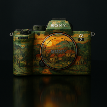 Sunset Fields Camera Skin - Fits Most Models