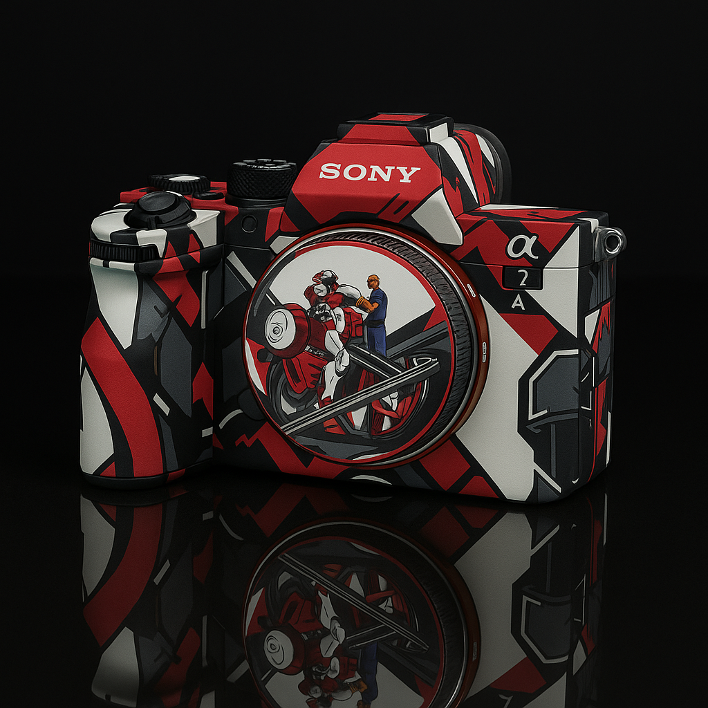 Urban Cycle Mecha Camera Skin – Fits Most Models