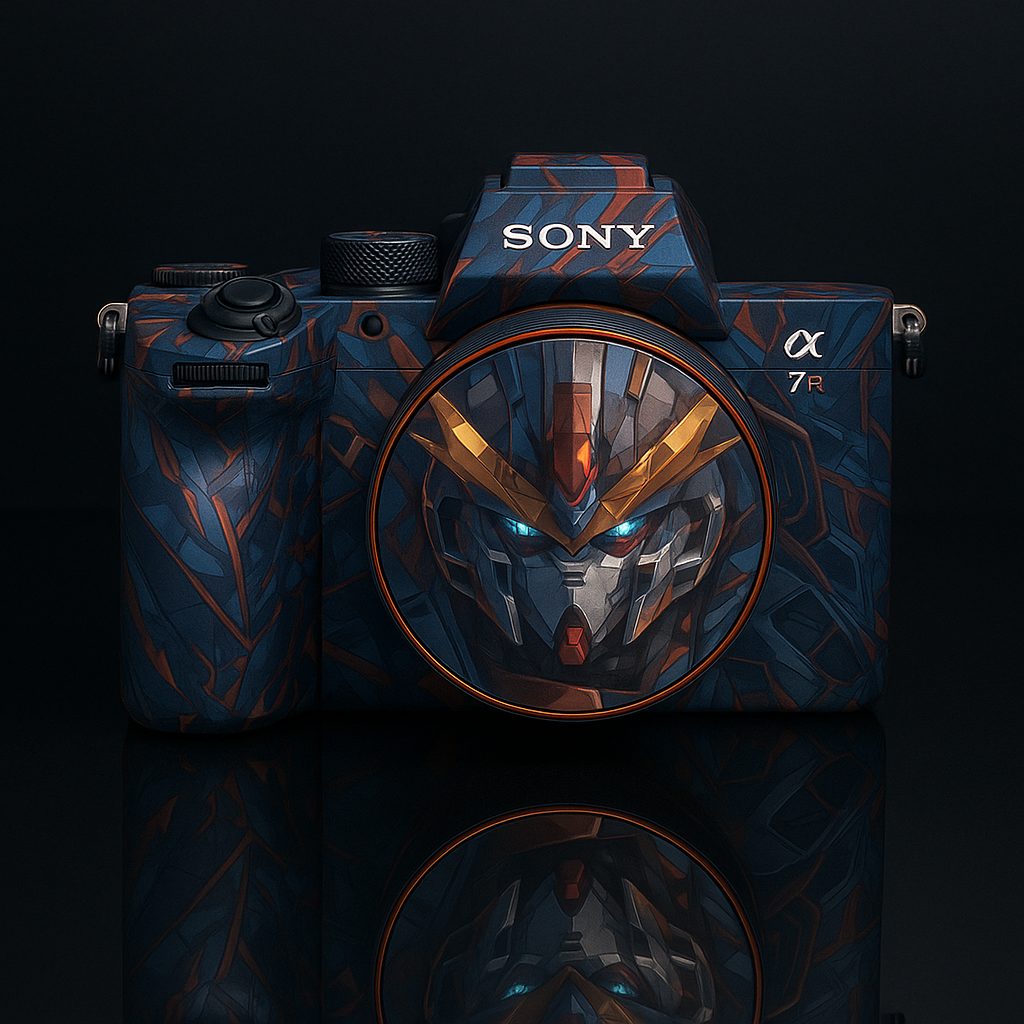 Azure Warlord Camera Skin - Fits Most Models