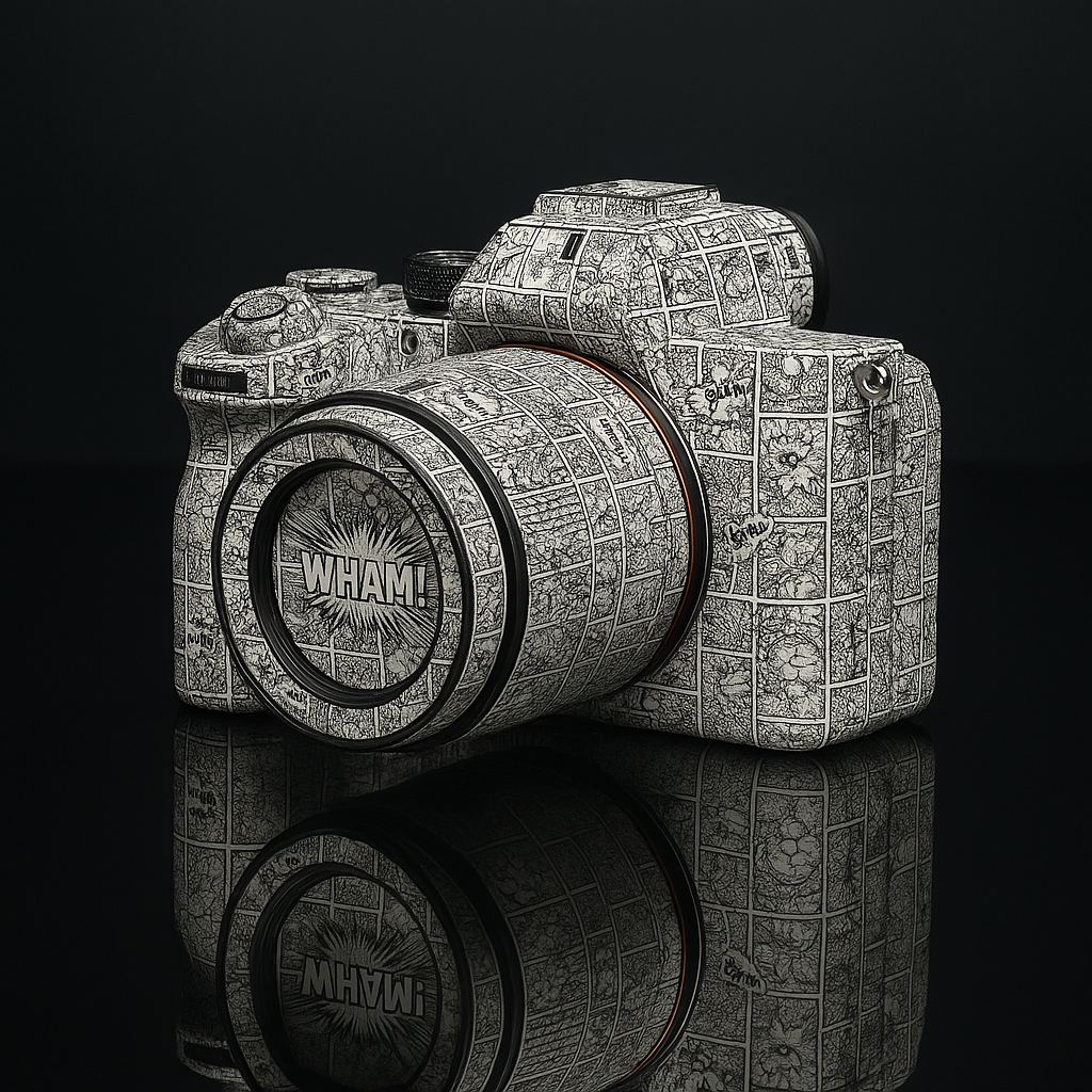 Comic Boom! Camera Skin - Fits Most Models