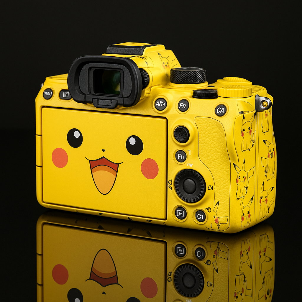 PikaSpark Camera Skin - Fits Most Models