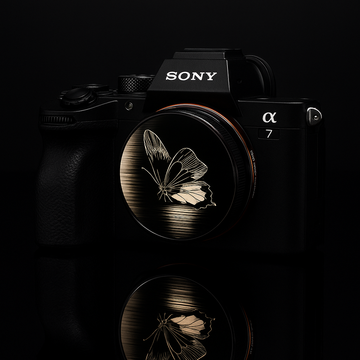 Silk Shadow Butterfly Camera Skin - Fits Most Models