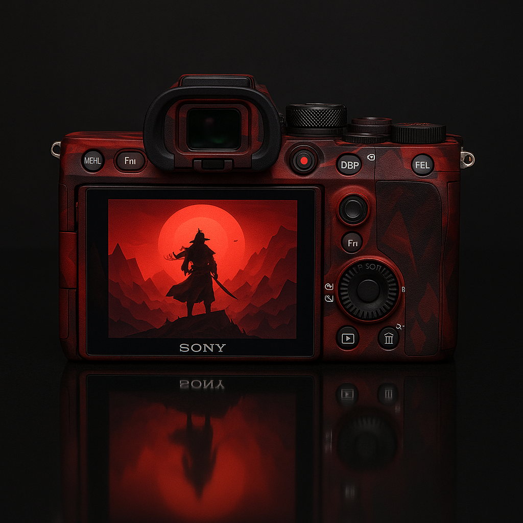 Red Dusk Duelist Camera Skin - Fits Most Models