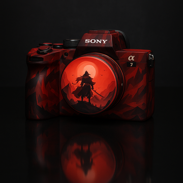 Red Dusk Duelist Camera Skin - Fits Most Models