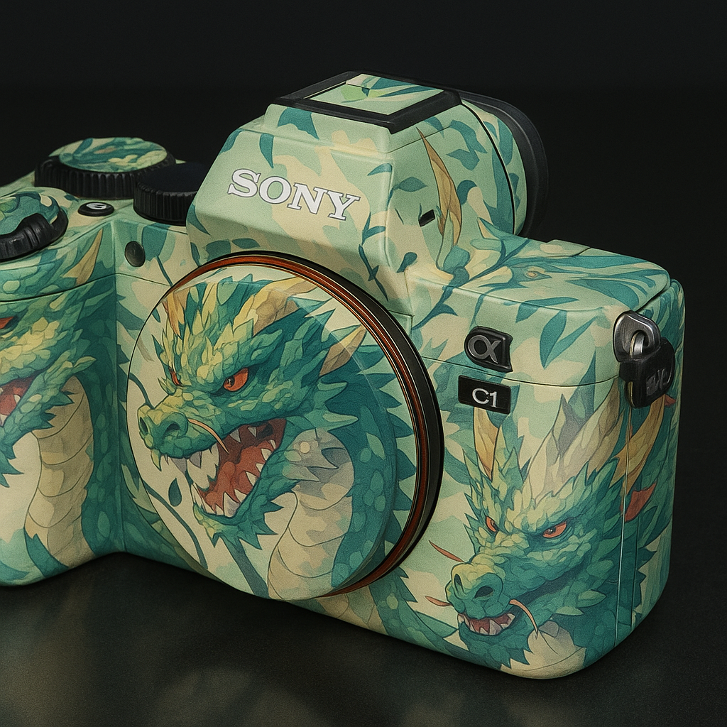 Spirit of Seiryu Camera Skin - Fits Most Models