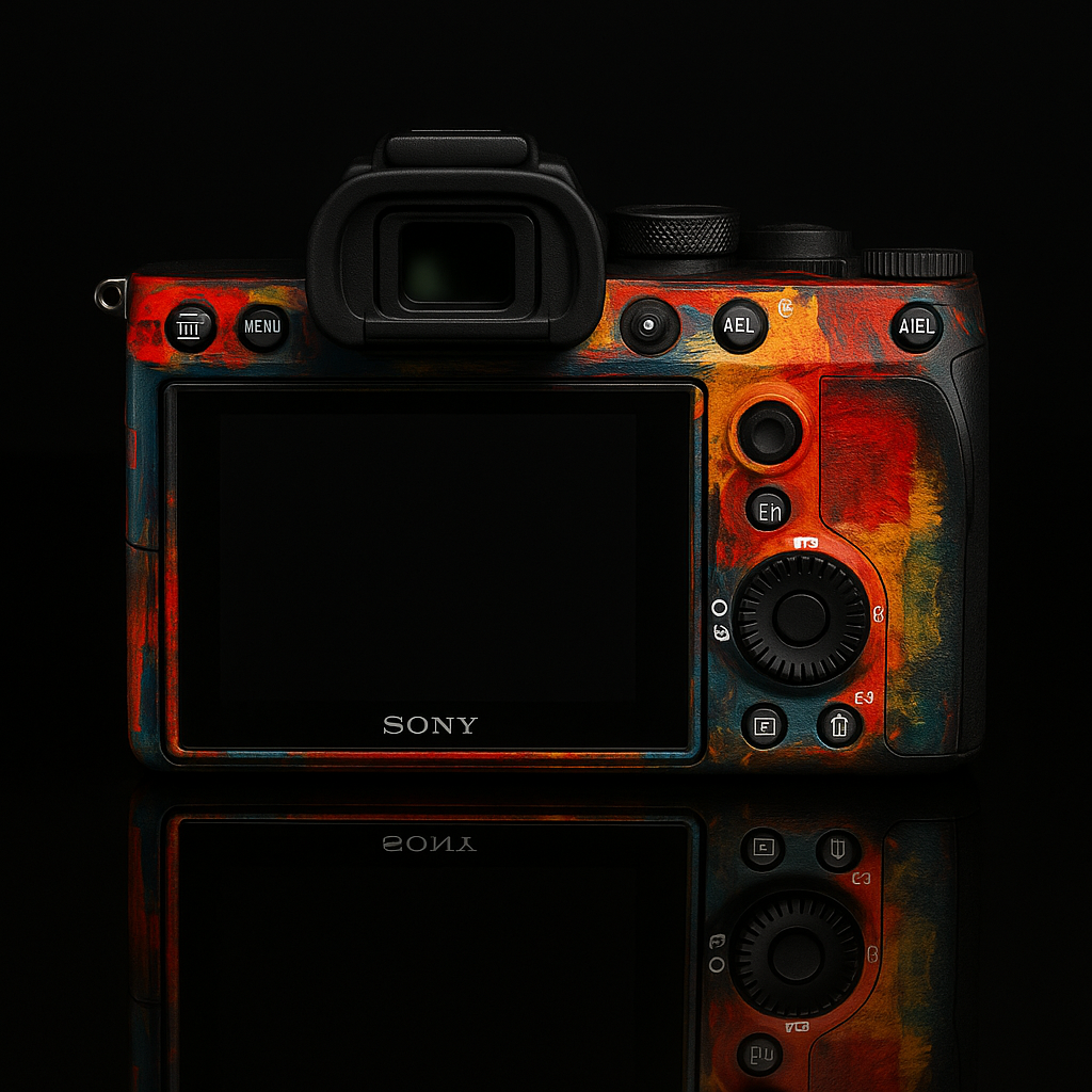 Impressionist Oil Texture Camera Skin - Fits Most Models