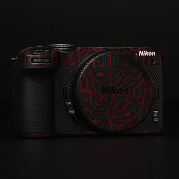 Circuit Red Camera Skin – Fits Most Camera Models