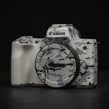 Snow Camo Camera Skin – Fits Most Camera Models