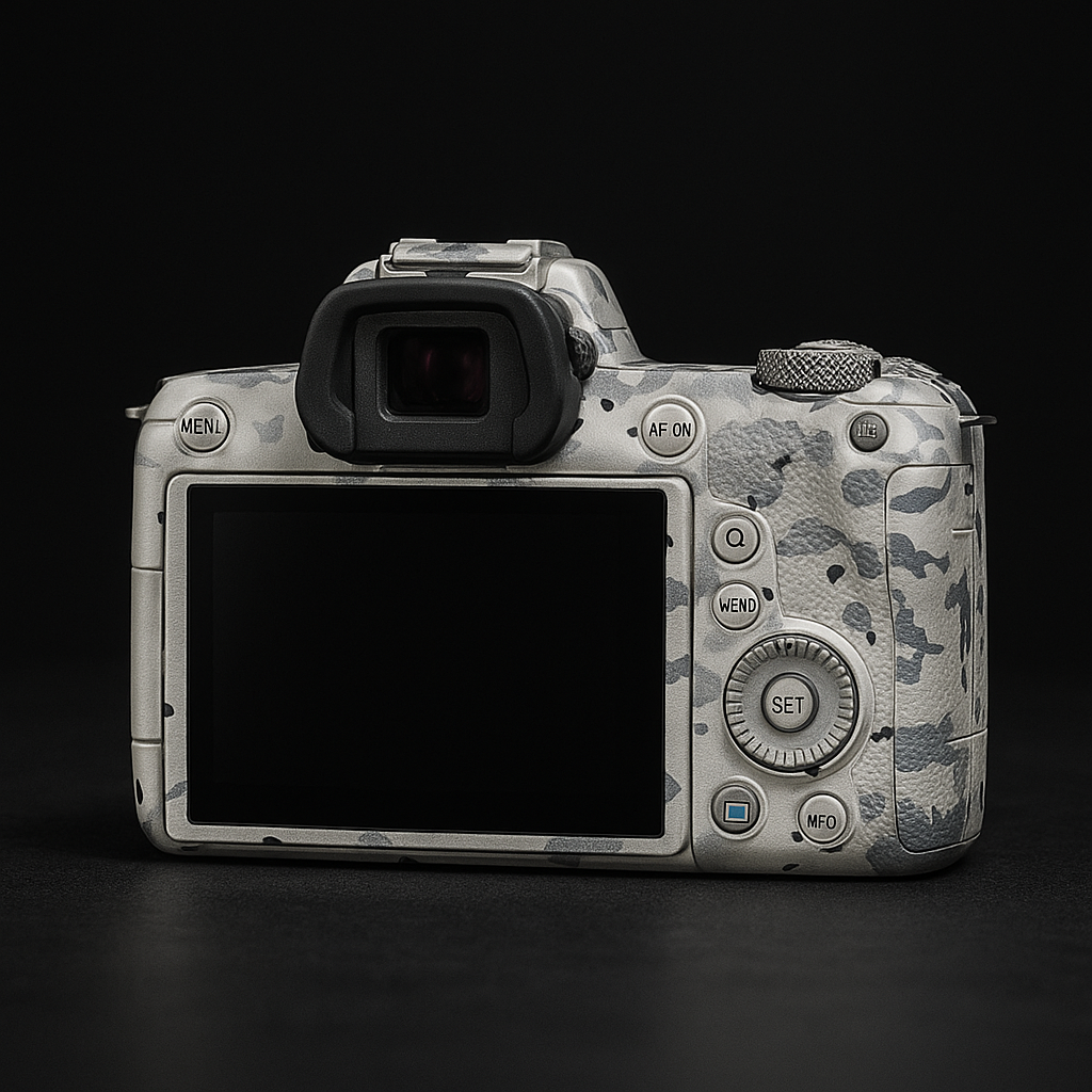 Snow Camo Camera Skin – Fits Most Camera Models