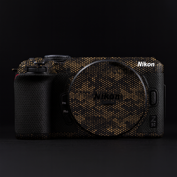 Snake Scale Gold Camera Skin – Fits Most Camera Models