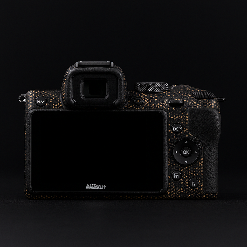 Snake Scale Gold Camera Skin – Fits Most Camera Models