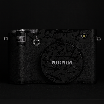 Ink Splash Black Camera Skin – Fits Most Camera Models