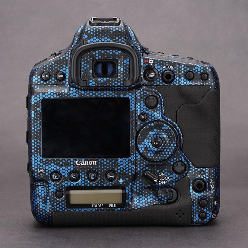 Snake Scale Blue 3M Camera Skin – Fits Most Camera Models