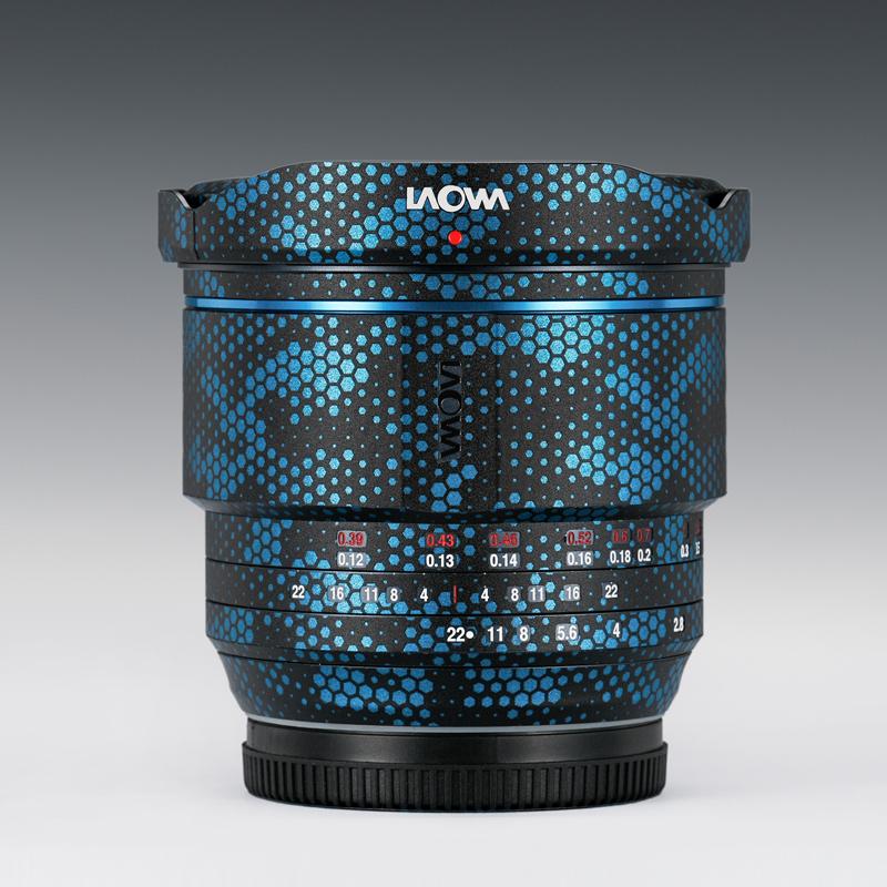 Snake Scale Blue Lens Skin – Fits Most Lens Models