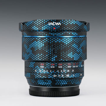 Snake Scale Blue Lens Skin – Fits Most Lens Models