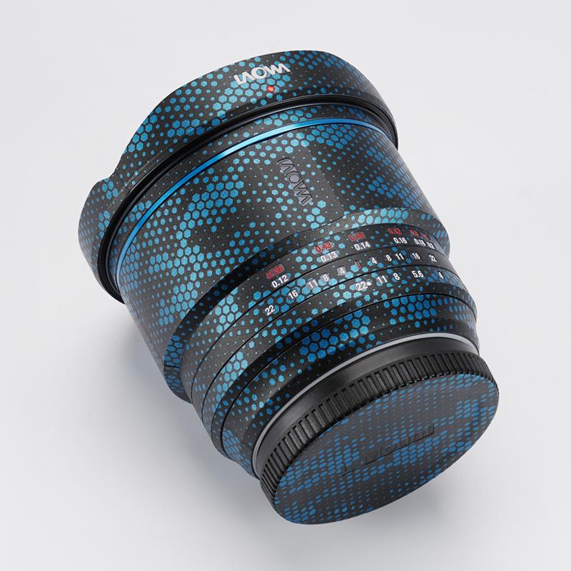 Snake Scale Blue Lens Skin – Fits Most Lens Models
