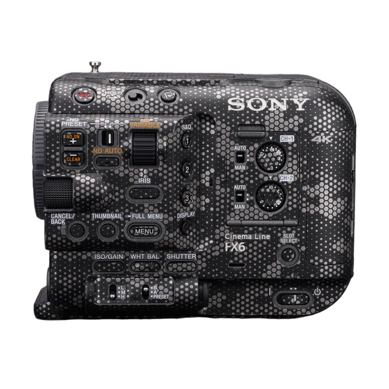 SONY FX6 Camera Skin - 3M Adhesive