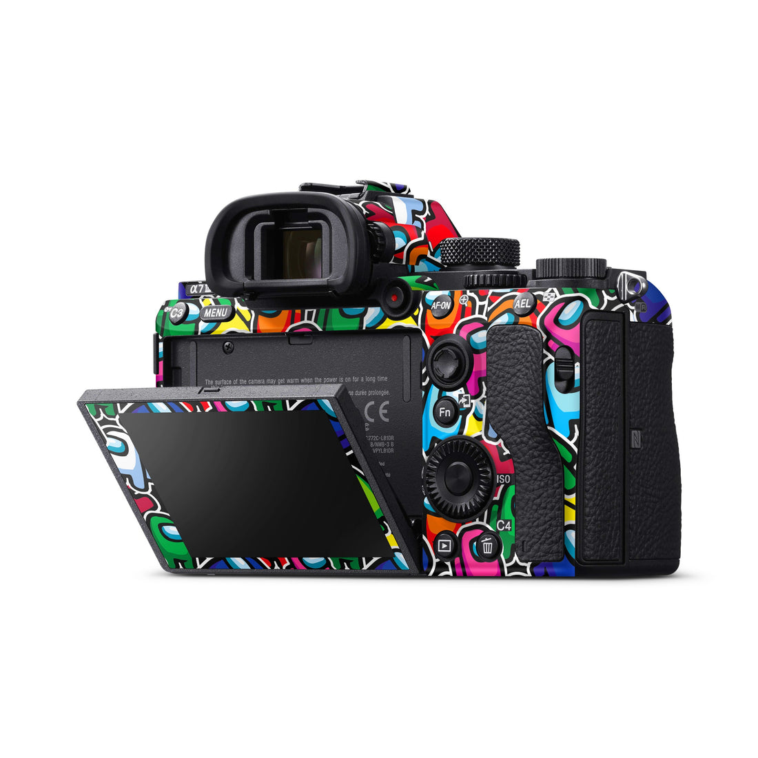 Among Us Colourful Matte Finish Camera Skin