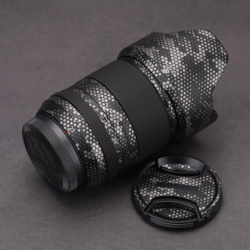 Snake Scale Titanium Gold Lens Skin – Fits Most Lens Models